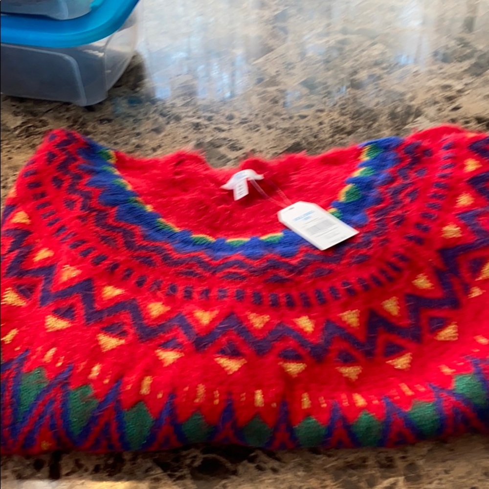 Fuzzy sweater